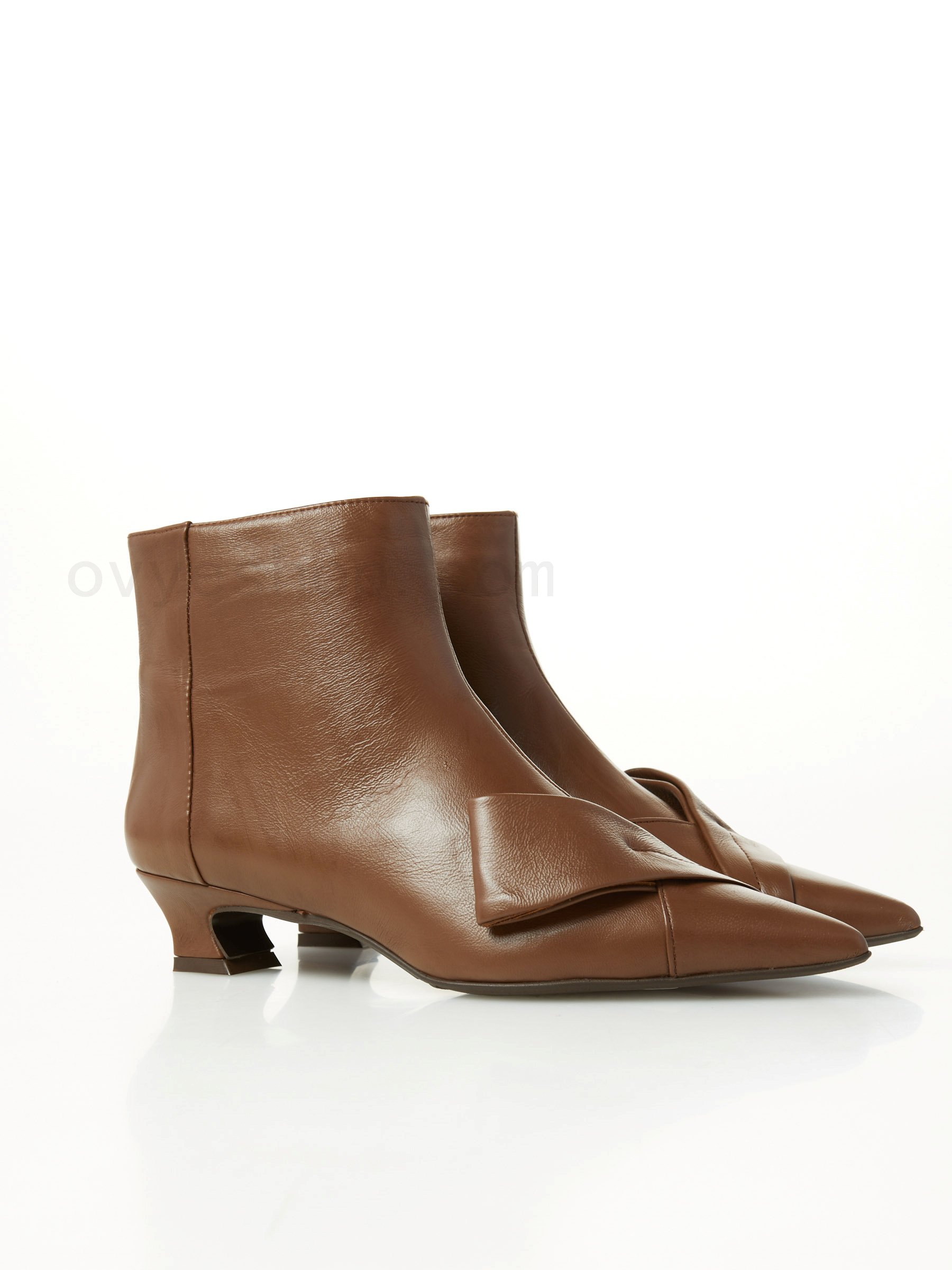 Negozio Leather Ankle Boot F0817885-0606 Shop On Line